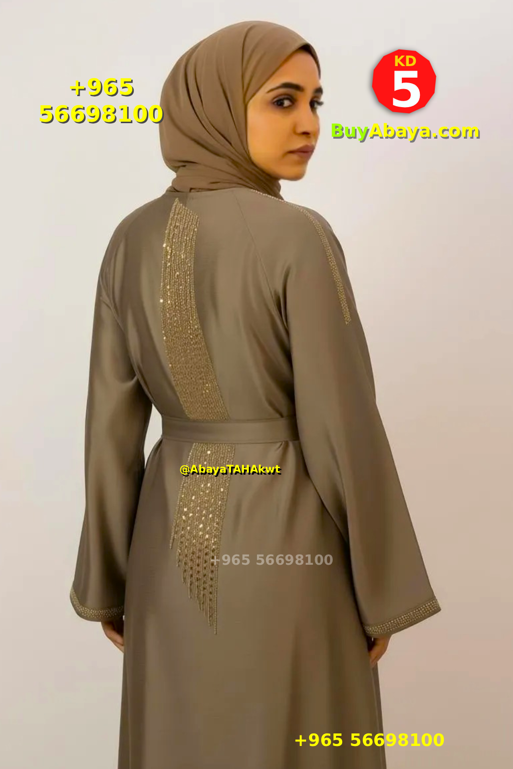 Abaya Butterfly 61018