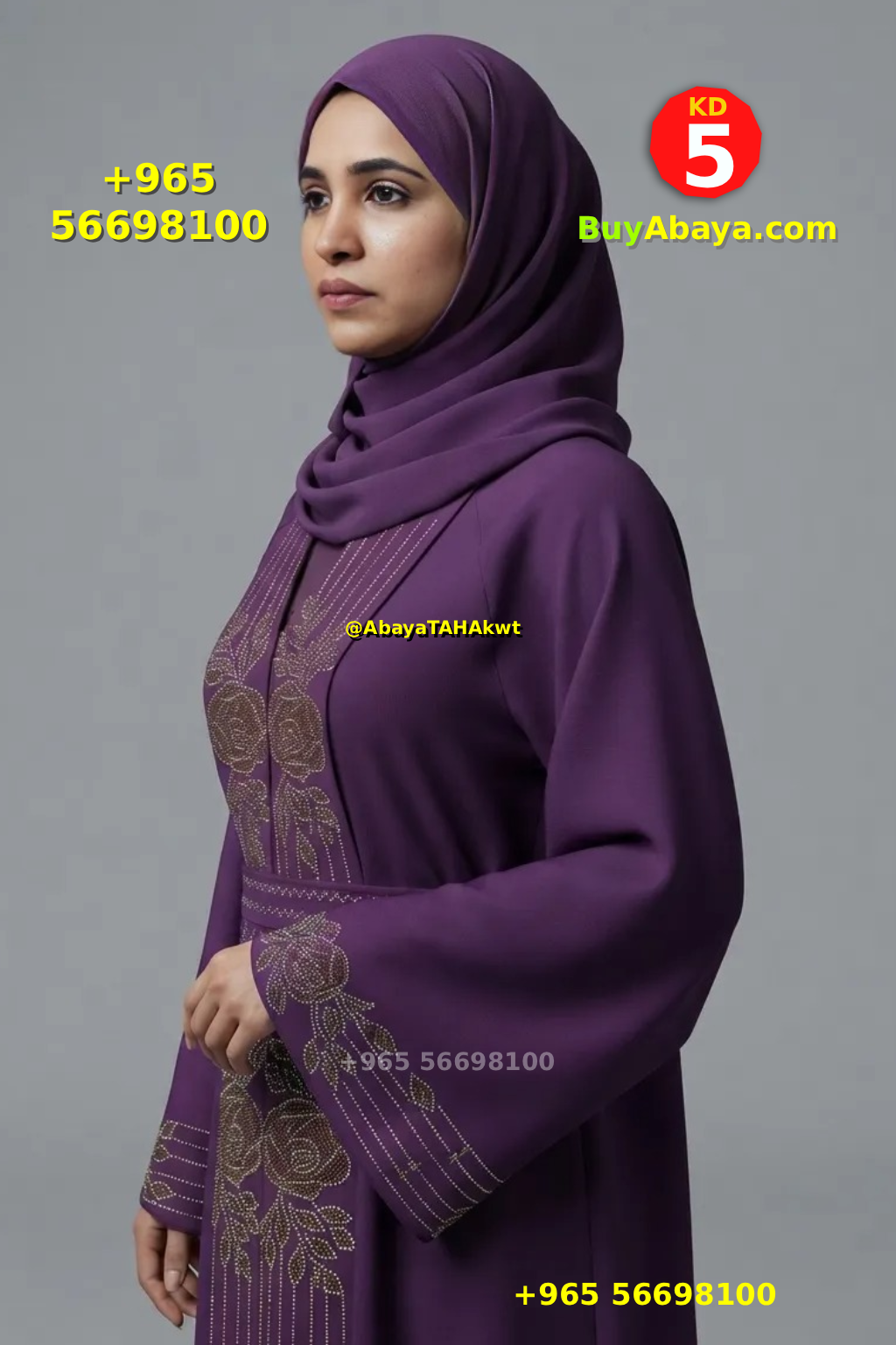 Abaya Butterfly 61033