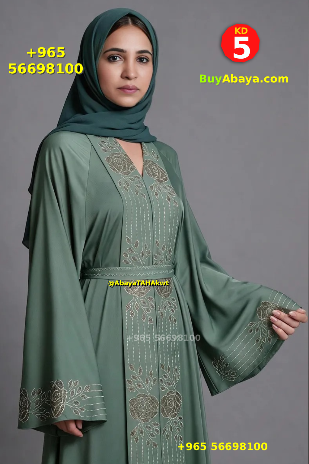 Abaya Butterfly 61033